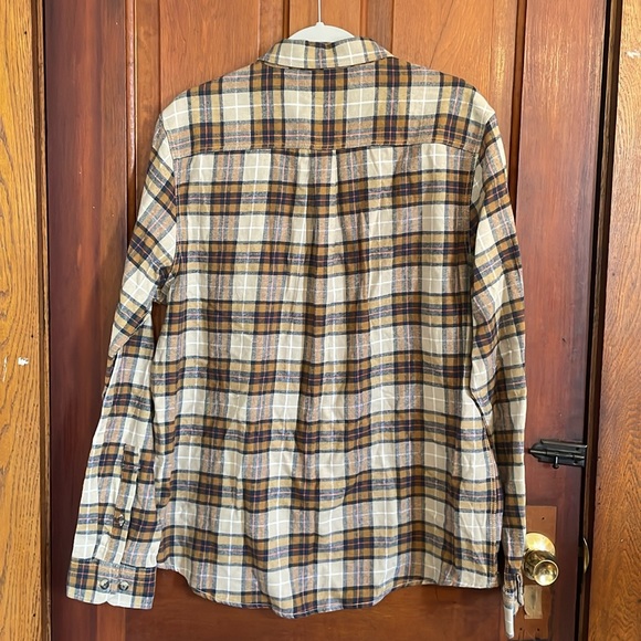 M’s Eddie Bauer L/S Plaid Flannel, size L - Picture 5 of 5